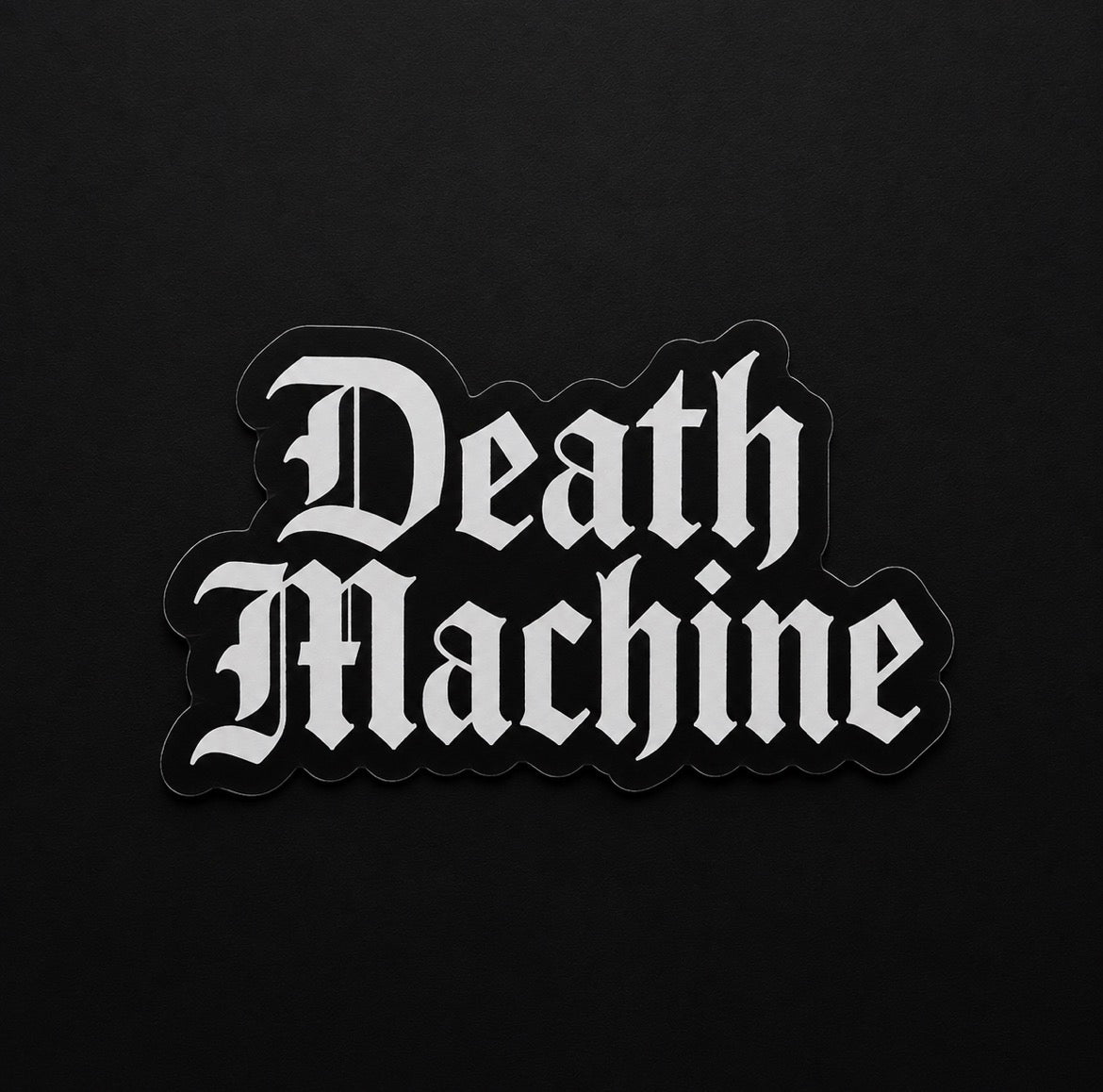 Death Machine Gothic Sticker Slap
