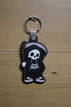 Skully Rubberized Keychain